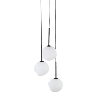 Suspension Misty – noir – en métal – style moderne