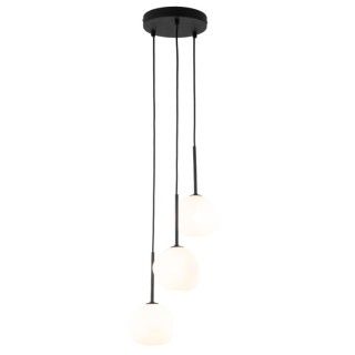 Suspension Misty – noir – en métal – style moderne