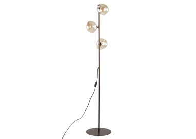 Lampadaire Lava – brun – en métal – style chic