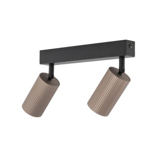 Plafonnier Tune – noir – en métal – style moderne