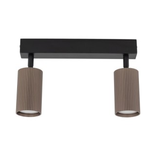 Plafonnier Tune – noir – en métal – style moderne