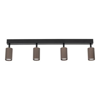 Plafonnier Tune – noir – en métal – style moderne