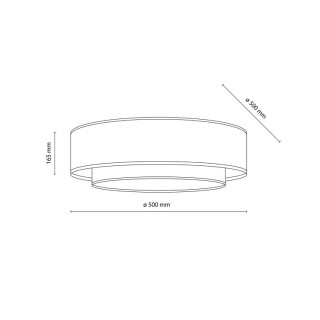 Plafonnier CALISTO JUTA 4 500