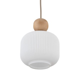 Suspension Ballo – sabia – en métal et bois – style chic