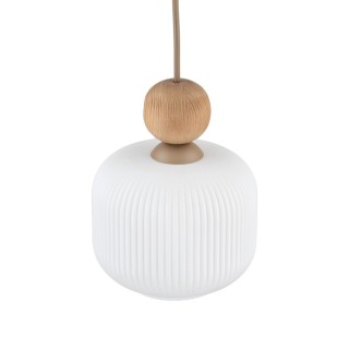 Suspension Ballo – sabia – en métal et bois – style chic