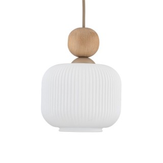 Suspension Ballo – sabia – en métal et bois – style chic