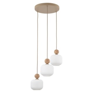 Suspension Ballo – sabia – en métal et bois – style chic