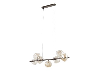 Suspension Lava – brun – en métal – style chic