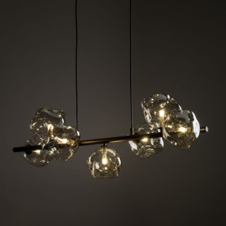 Suspension Lava – brun – en métal – style chic