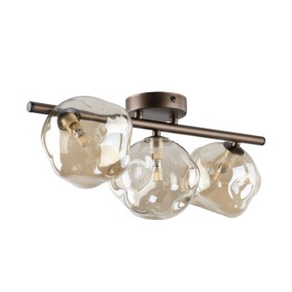 PLAFONNIER MARRON LAVE 3XG9