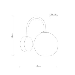 Lampe à poser Lava – sabia – en métal – style moderne
