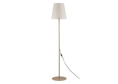 Lampadaire Elizabeth – beige – en métal – style classique