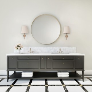 Lampe à poser Elizabeth – sabia – en métal – style classique