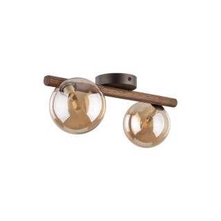 APPLIQUE ESTERA WOOD NOYER AMBRE 2XG9