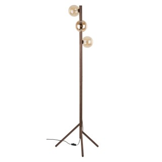 Lampadaire Estera – brun – en bois – style chic