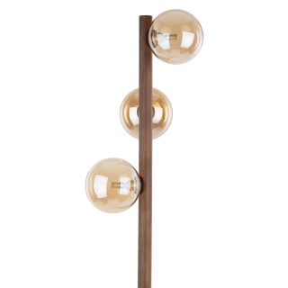 Lampadaire Estera – brun – en bois – style chic