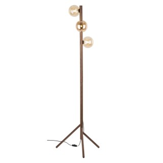 Lampadaire Estera – brun – en bois – style chic