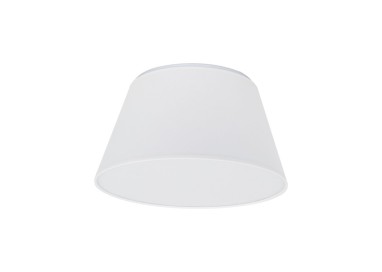 Plafonnier Formo – blanc – en métal – style moderne