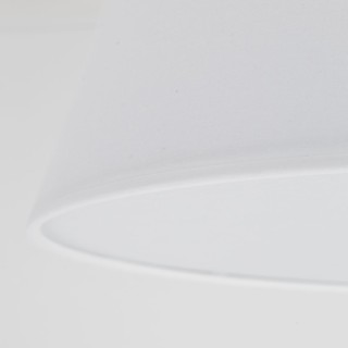 Plafonnier Formo – blanc – en métal – style moderne