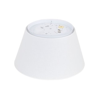 Plafonnier Formo – blanc – en métal – style moderne