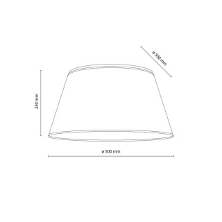 Plafonnier Formo – blanc – en métal – style moderne