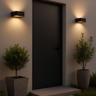 Lampe à poser Arius – noir – en métal – style moderne