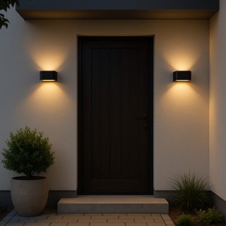 Lampe à poser Arius – noir – en métal – style moderne