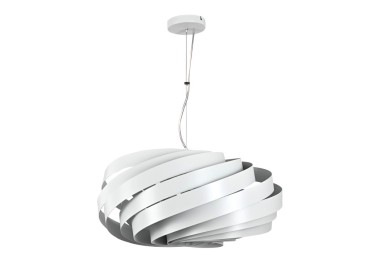 Suspension Montoya – blanc – en métal – style moderne