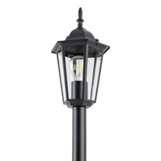 Lampadaire Arraia – noir – en métal – style classique