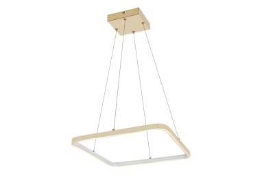 Suspension Lima – doré – en plastique – style moderne