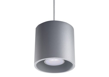Lampe suspendue ORBIS 1 gris