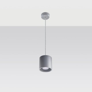 Lampe suspendue ORBIS 1 gris