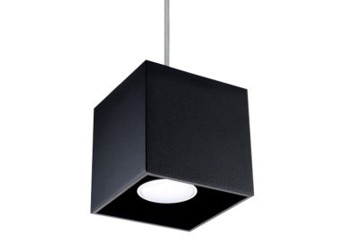 Lampe suspendue QUAD 1 noir