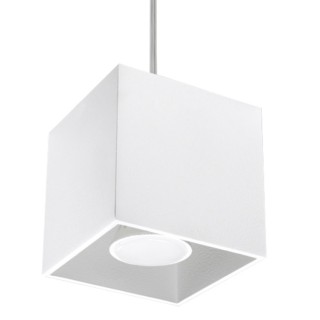 Lampe suspendue QUAD 1 blanc