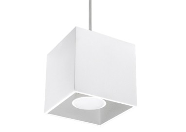 Lampe suspendue QUAD 1 blanc
