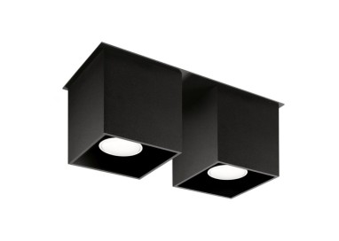 Plafonnier QUAD 2 noir