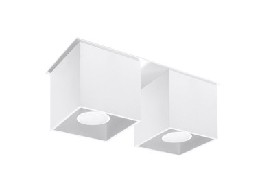 Plafonnier QUAD 2 blanc