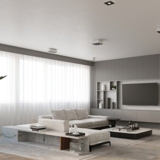 Plafonnier MONO 3 blanc