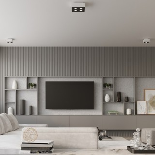 Plafonnier MONO 3 blanc