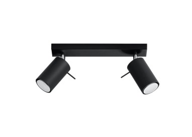 Plafonnier RING 2 noir