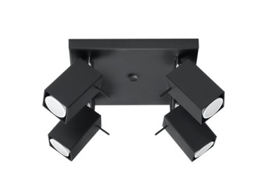 Plafonnier MERIDA 4 noir