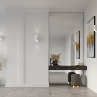 Applique PENNE 20 blanc