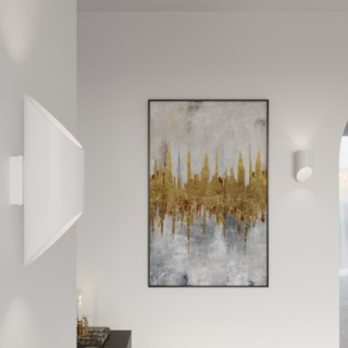 Applique PENNE 30 blanc