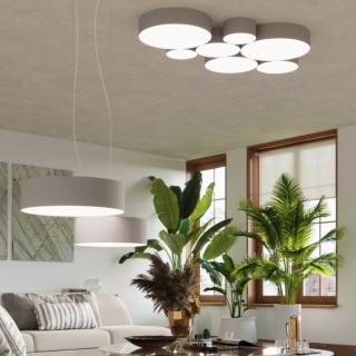 Lampe suspendue ARENA 35 gris