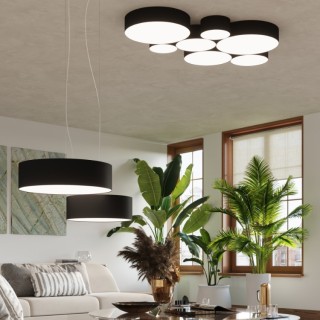 Lampe suspendue ARENA 45 noir