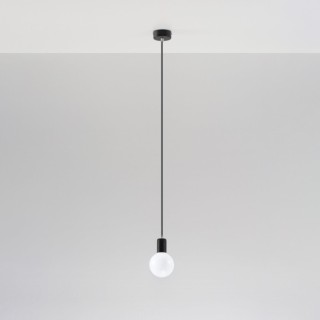 Lampe suspendue EDISON noir