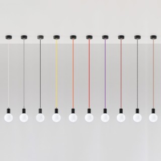 Lampe suspendue EDISON noir