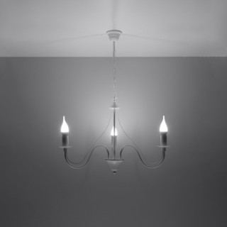 Lustre MINERWA 3 blanc