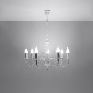 Lustre MINERWA 7 blanc