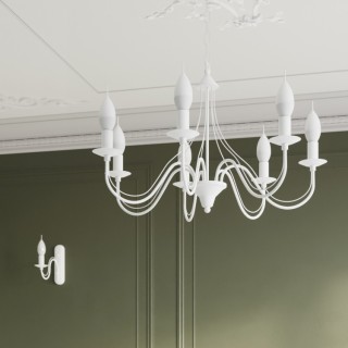 Lustre MINERWA 7 blanc